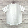 SD Sport Multi Logos Baseball Jersey Tee (White)