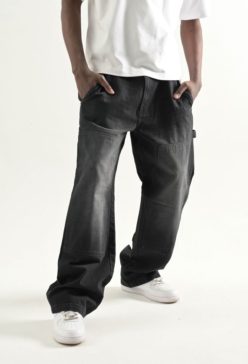美品 FINDERS KEEPERS FK-FLAMES BAGGY JEAN Vintage 2000 Flamehead JNCO Baggy Denim Jeans – CobbleStore