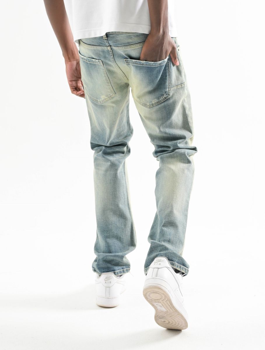 Taker Slim Straight Premium Cross Hatch Jean (Tint)