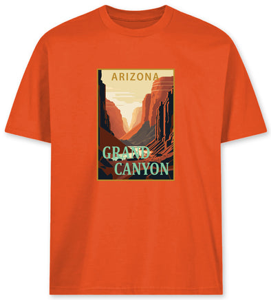 US Cotton Arizona Grand Canyon Tee (Orange)