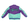 R3bel Embroidered Patches Racing Jacket (Purple)