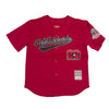 Copper Rivet Worldwide Mesh Baseball Jersey (Red) - UPSTREAMERS