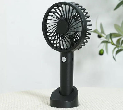 Rechargeable Handheld Portable Fan (Black) - UPSTREAMERS