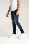 Solutus Premium Stretch Jeans with 3D Crinkle (Dark Indigo) - UPSTREAMERS