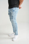 Spark Light Blue Ripped Jean