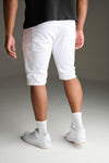 Spark Stretch Twill Jean Short (White)