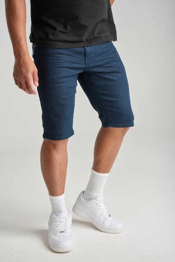 Spark Stretch Twill Jean Short (Navy)