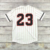 SD Sport Chicago Pinstripe Baseball Jersey Tee (White)