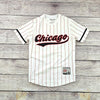 SD Sport Chicago Pinstripe Baseball Jersey Tee (White)