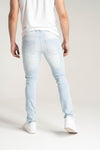 Solutus Premium Stretch Jeans with 3D Crinkle (Snow Ice)