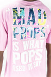 Rebel Minds Mad Props Graphic Tee (Pink)
