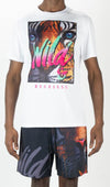 Rebel Minds Wild Tiger Graphic Tee (White)