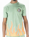 Rebel Minds Flame Tee (Olive)