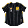 Black Pike World Series Baseball Jersey (Black)
