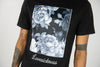 Rebel Minds Vintage Rose Graphic Tee (Black)