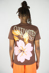 Rebel Minds Cultivate Influence Graphic Tee (Brown)