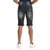 Switch Ripped Jean Short (Black)