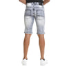Switch Ripped Jean Short (Ice Grey)