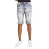 Switch Ripped Jean Short (Ice Grey)