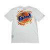 Black Pike Faded Patch Embroidred Tee (White)