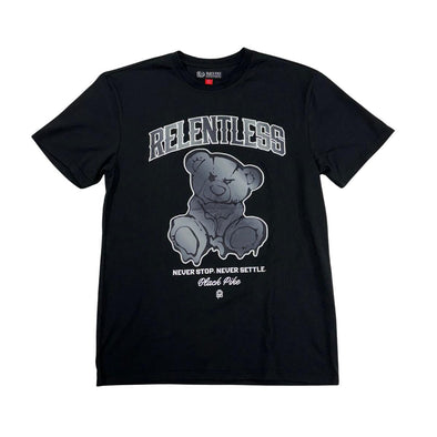 Black Pike Relentless Patch Embroidred Tee (Black)
