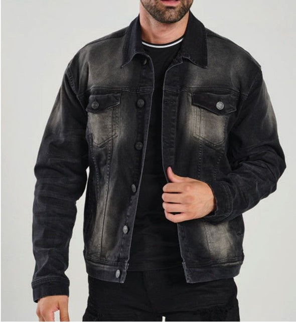 Spark Denim Jacket (Black Ash)