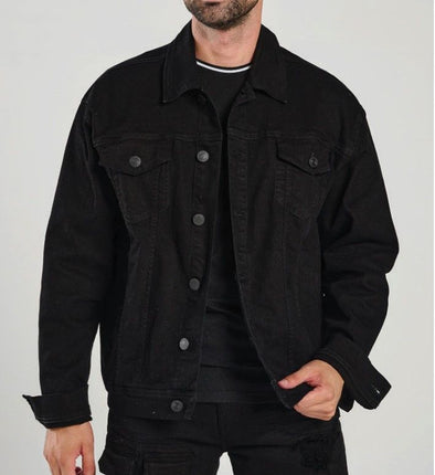 Spark Denim Jacket (Jet Black)
