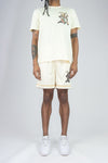 Rebel Minds Rebel Life Tapestry Tee (Cream)