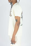 Rebel Minds Rebel Life Tapestry Tee (Cream)