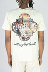 Rebel Minds Rebel Life Tapestry Tee (Cream)