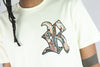 Rebel Minds Rebel Life Tapestry Tee (Cream)