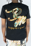 Rebel Minds Deep In My Soul Tapestry Tee (Black)