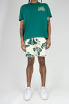 Rebel Minds Hustle Rose Tee (Hunter Green)