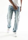 Taker Slim Straight Premium Cross Hatch Jean (Indigo)