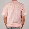 Majestik Eagle Oversized Mesh Croptop Tee (Light Pink)