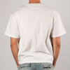 Majestik Tapestry Oversized Rhinestone Croptop Tee (Cream)