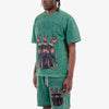 Copper Rivet Beware Oversized Tee (Forest)