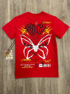 Highly Undrtd Tribal Wing Tee (Red)