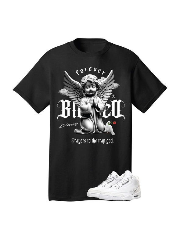 RS1NE Forever Blessed Angel Tee (Black)