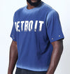 SD Sport Detroit Cropeed Rhinestone Tee