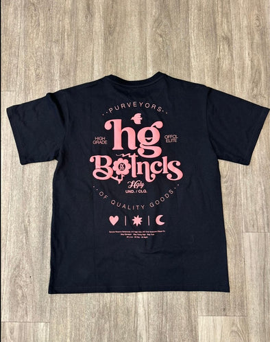 Highly Undrtd Botanical Tee (Black)