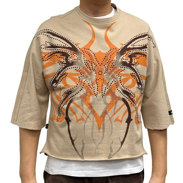 Switch Faith Stone Cropped Tee (Sand)