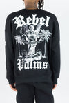 Rebel Minds Palms Crewneck (Black)