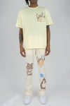 Rebel Minds Rhinestone Tee (Cream)