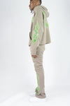 Rebel Minds Fearless Creop Hoodie