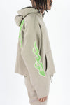 Rebel Minds Fearless Creop Hoodie