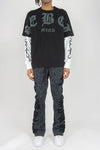 Rebel Minds Long Sleeve Tee (Black)