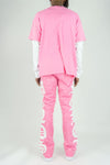 Rebel Minds Long Sleeve Tee (Pink)