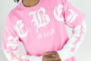 Rebel Minds Long Sleeve Tee (Pink)