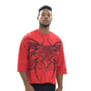 Switch Faith Stone Cropped Tee (Red)